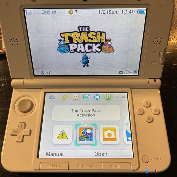 Nintendo 3DS The Trash Pack (2012) CIB Tested - Picture 4 of 5